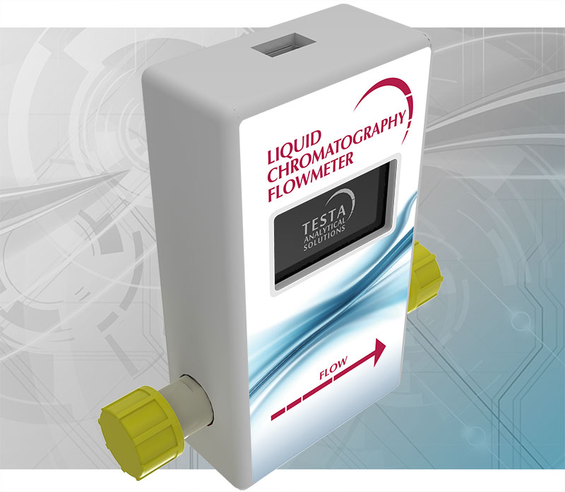 Compact, High Resolution Liquid Chromatography Flowmeter