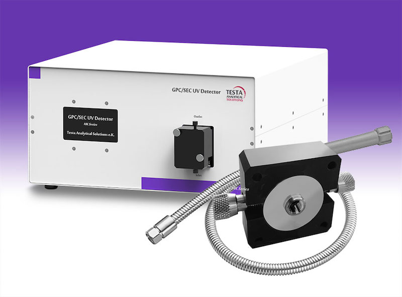 Rapid scanning UV detector for high temperature process monitoring