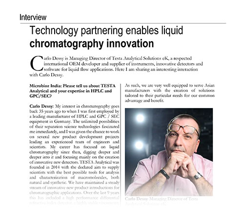 Technology partnering enables liquid chromatography innovation